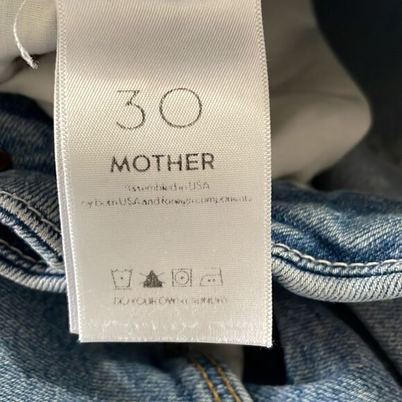 ‎Mother The Looker Ankle Fray Jeans - Picture 8 of 10